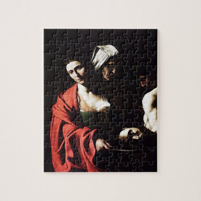 Puzzle Caravaggio - Salome - ilustraciones barrocas (Vertical)