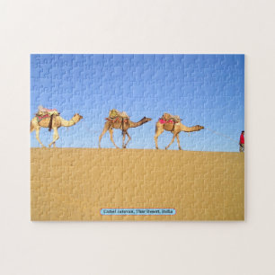 Puzzle Caravana de camellos, desierto de Thar, India