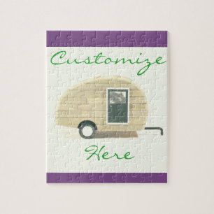 Puzzle Caravana del gitano del remolque de la lágrima de