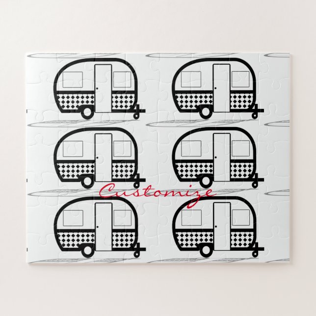 Puzzle Caravana Thunder_Cove del viajero clásico (Horizontal)