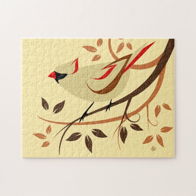 Puzzle Cardenal septentrional Songbird (Horizontal)
