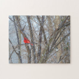 Puzzle Cardenal y pollo