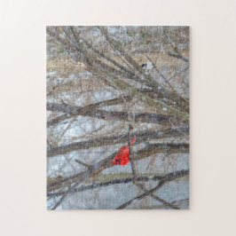Puzzle Cardenal y pollo