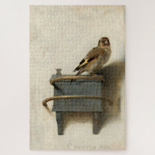 Puzzle Carel Fabritius The Goldfinch Vintage Bird Art