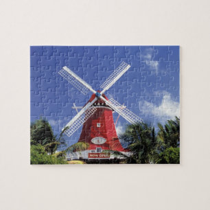 Puzzle Caribe, Aruba. Molino antiguo, convertido en 'Moli