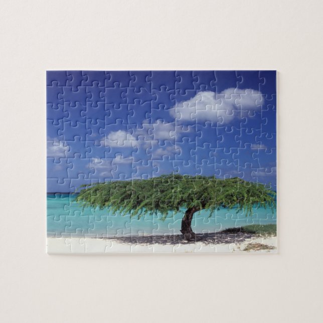 Puzzle Caribe, Aruba. Playa Eagle (Horizontal)