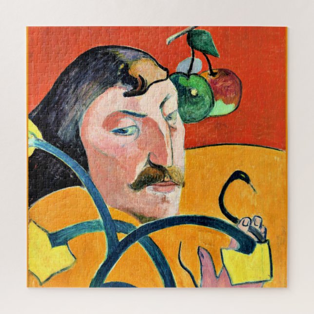 Puzzle Caricatura, arte fino de Paul Gauguin (Vertical)