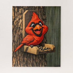 Puzzle Caricatura de Cardenal