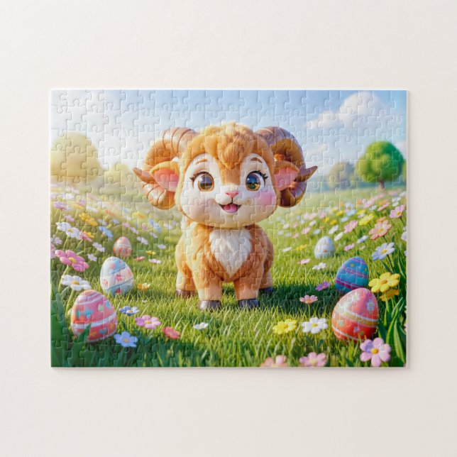 Puzzle Cariñoso 3D Aries Zodiaco Carnero (Horizontal)
