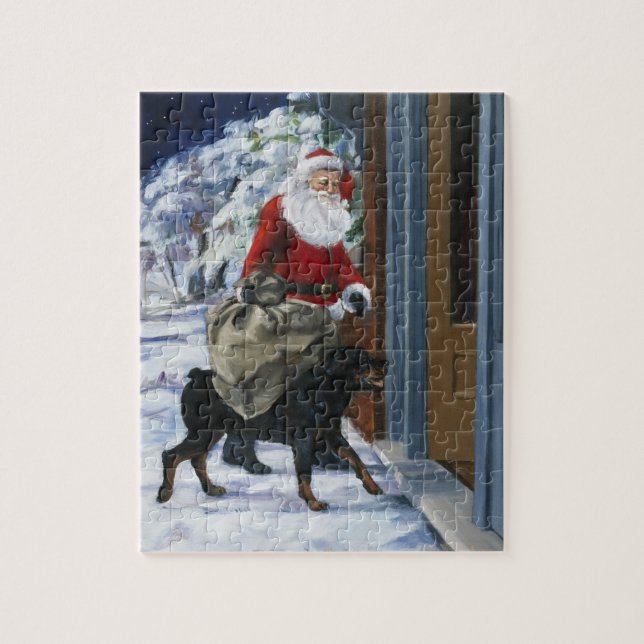 Puzzle Carl que ayuda a Papá Noel de <Carl's Christmas> b (Vertical)