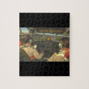 Puzzle Carlinga de los aviones de C-130 Hercules_Military