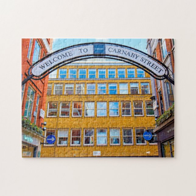 Puzzle Carnaby Street - Londres - 11x14 pulgadas (Horizontal)