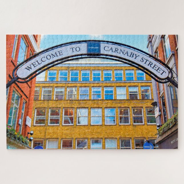 Puzzle Carnaby Street - Londres - 20x30 pulgadas (Horizontal)