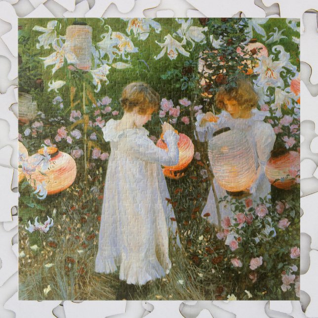 Puzzle Carnación, Lily, Lily, Rosa De John Singer Sargent (Subido por el creador)