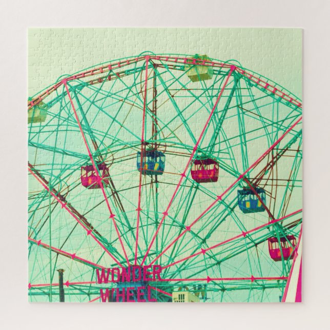 Puzzle Carnaval de verano retro pop (Vertical)