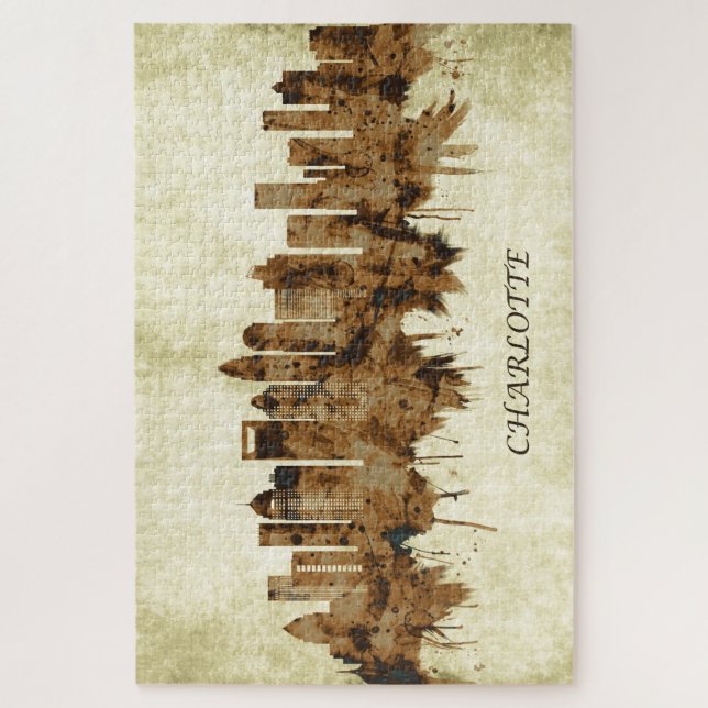 Puzzle Carolina del Norte (Vertical)