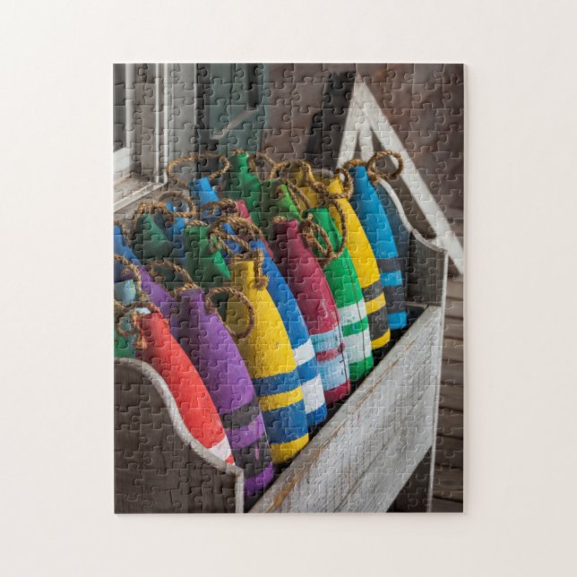 Puzzle Carolina del Norte, Bancos Exteriores Mar Nacional (Vertical)