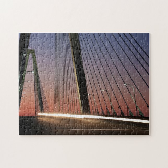 Puzzle Carolina del Sur, puente del Jr. de Arturo Ravenel (Horizontal)