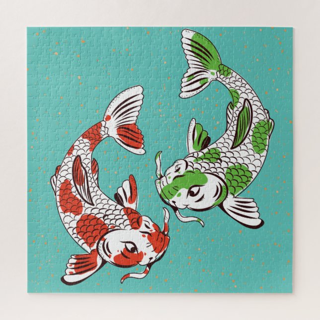 Puzzle Carpa Koi (Vertical)