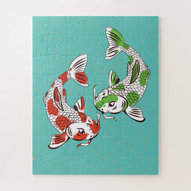 Puzzle Carpa Koi (Vertical)