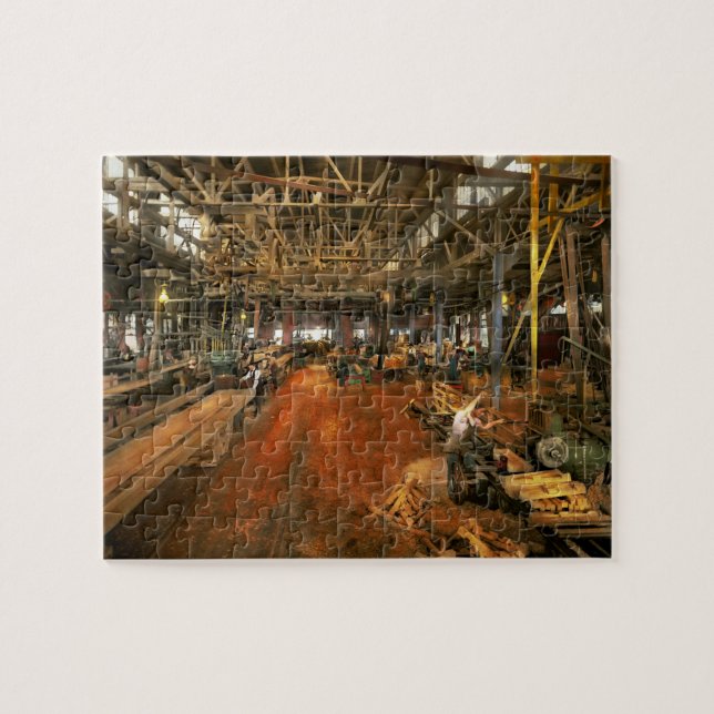 Puzzle Carpintero - Tabla Rígida 1905 (Horizontal)