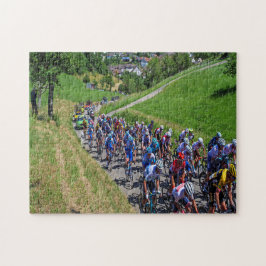 Puzzle carrera ciclista