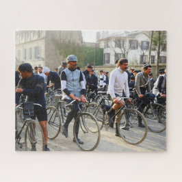 Puzzle Carrera Ciclista París-Roubaix 1907 Color Redux
