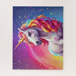 Puzzle Carrera de arcoiris de Unicorn