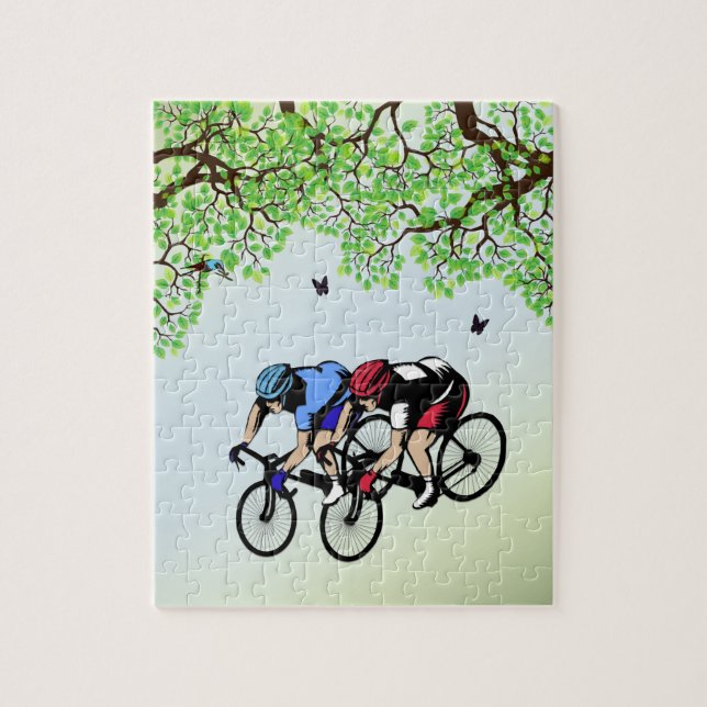 Puzzle Carrera de bicicletas (Vertical)