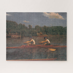 Puzzle Carrera en barco en el río (por Thomas Eakins)