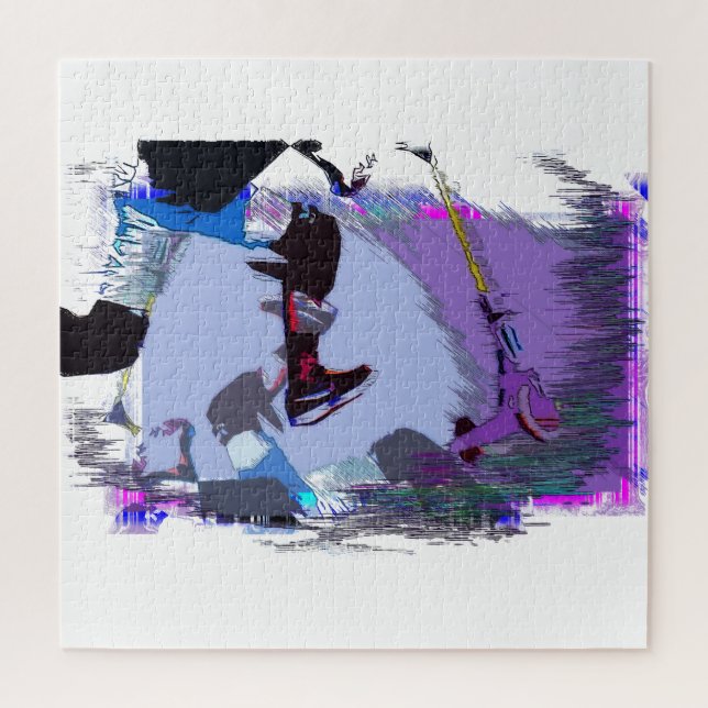 Puzzle Carreras A Scoot - Stunt Scooter (Vertical)