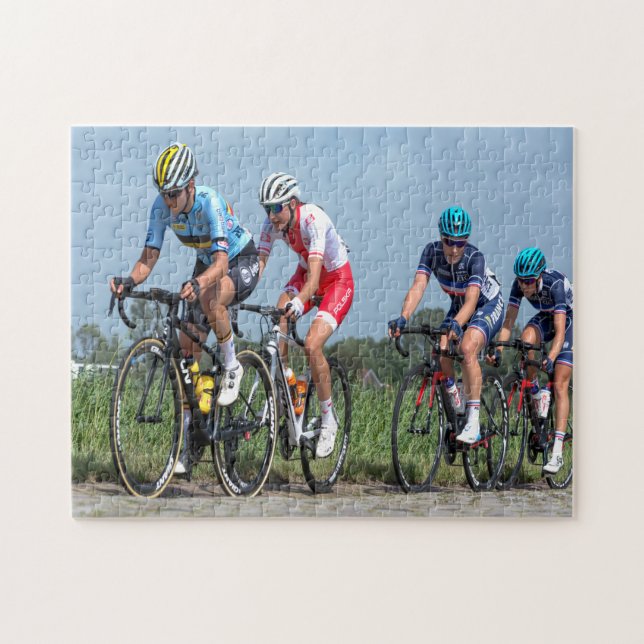Puzzle Carreras de Ciclismo (Horizontal)