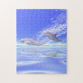 Puzzle Carreras de delfines