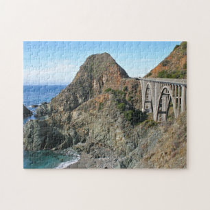 Puzzle Carretera 1 de la costa - puente grande de la cala