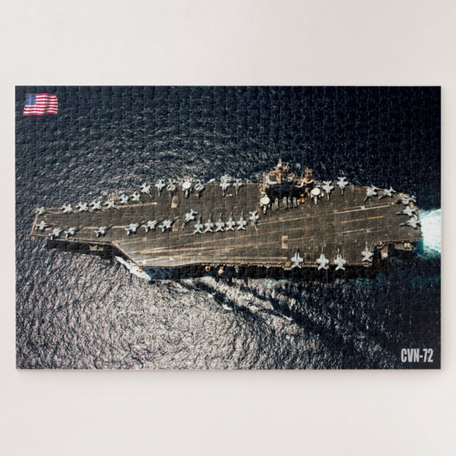 Puzzle CARRETERA DE AERONAVES DE EE.UU. - CVN 72 (20x30 P (Horizontal)