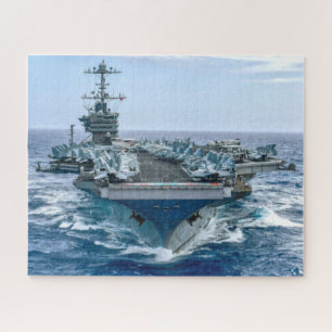 Puzzle CARRETERA DE AERONAVES DE EE.UU. - CVN 75 (16x20 P