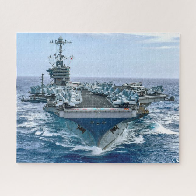 Puzzle CARRETERA DE AERONAVES DE EE.UU. - CVN 75 (16x20 P (Horizontal)