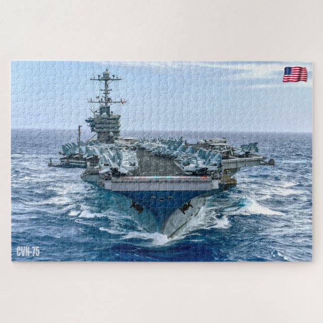 Puzzle CARRETERA DE AERONAVES DE EE.UU. - CVN 75 (20x30 P (Horizontal)