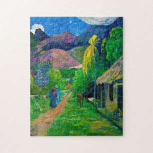 Puzzle Carretera en Tahití, Gauguin