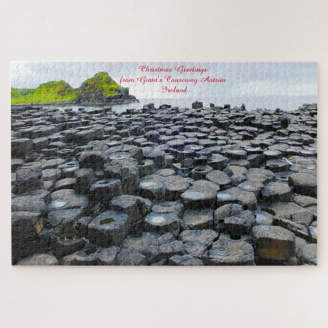 Puzzle Carretera gigante Antrim Irlanda. (Horizontal)