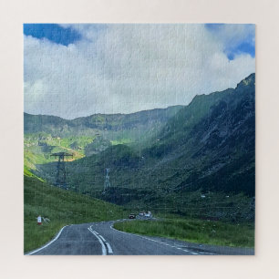 Puzzle Carretera Transfagarasan – Impresión de la montaña