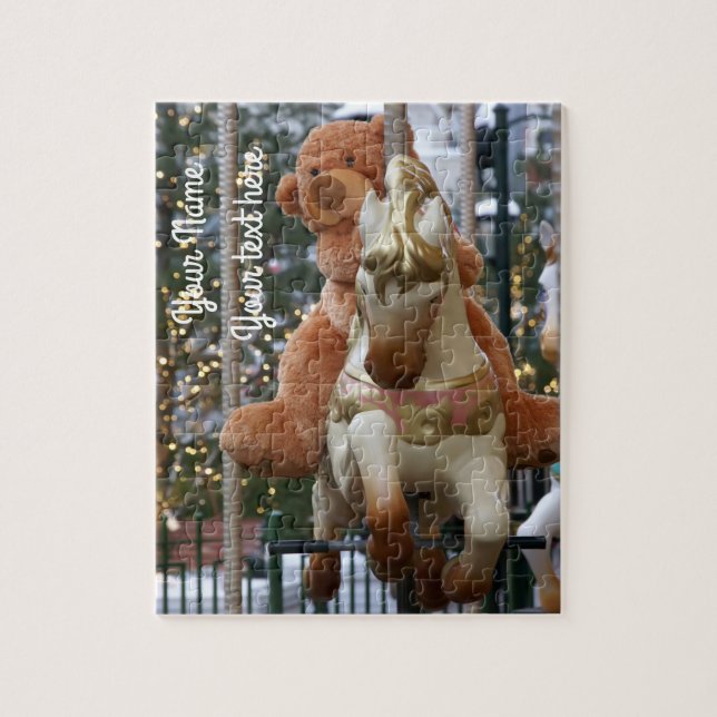 Puzzle Carrusel con Teddy Bear (Vertical)