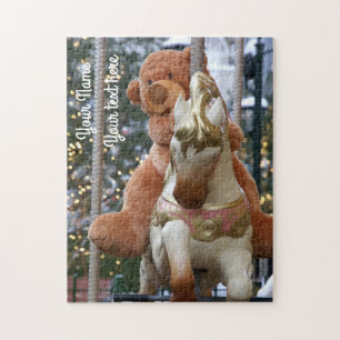 Puzzle Carrusel con Teddy Bear