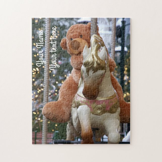 Puzzle Carrusel con Teddy Bear (Vertical)