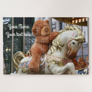 Puzzle Carrusel con Teddy Bear