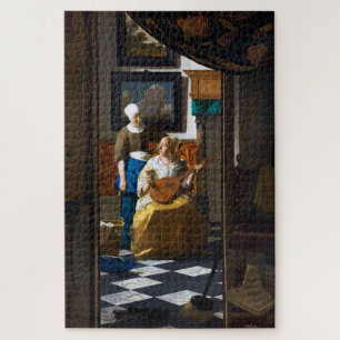 Puzzle Carta de amor, Johannes Vermeer