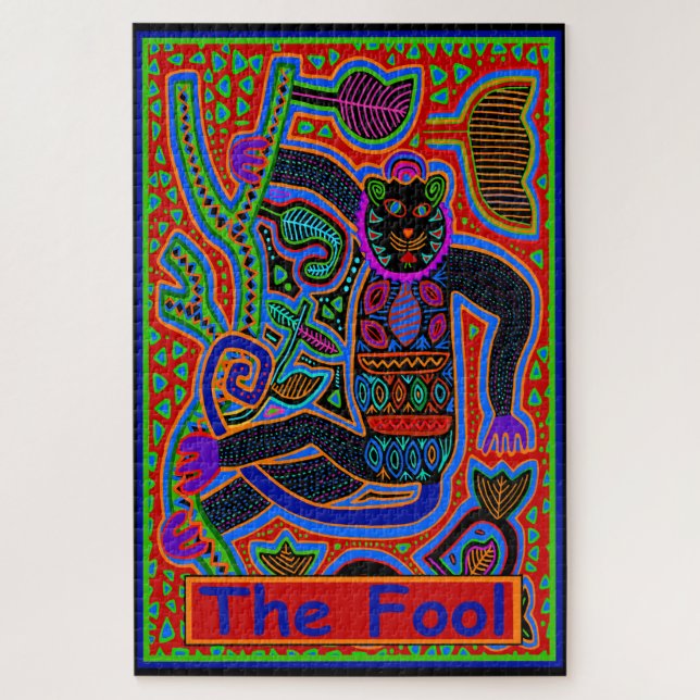 Puzzle Carta de Tarot - El Loco (Vertical)