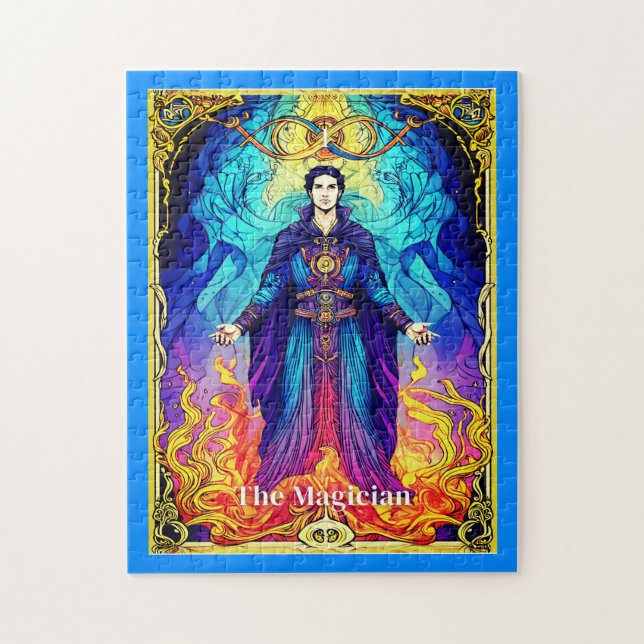 Puzzle Carta de Tarot El Mago (Vertical)