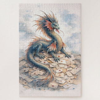 Puzzle Cartas de Dragón Acuático