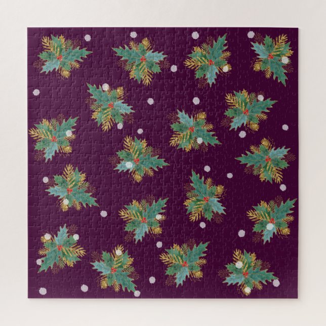 Puzzle Cartas de Navidades de arte (Vertical)